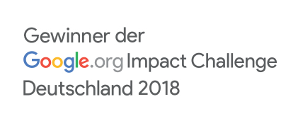 Gewinner der Google Impact Challenge Deuschland 2018
