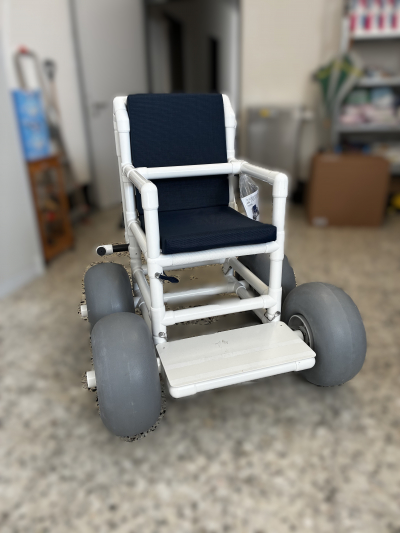 Foto des Strandrollstuhls